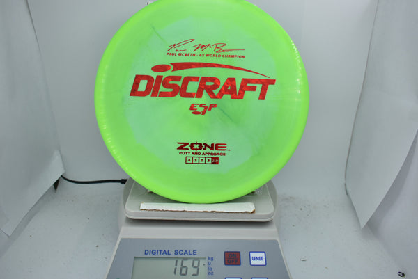 Discraft Zone - ESP - Nailed It Disc Golf