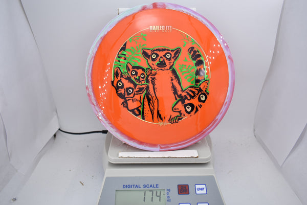 Wilderness Series Lemurgency - Neutron Time-Lapse - Green/Gold Stamp - Nailed It Disc Golf