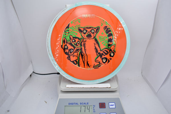 Wilderness Series Lemurgency - Neutron Time-Lapse - Green/Gold Stamp - Nailed It Disc Golf