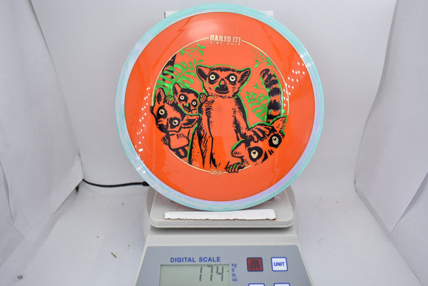 Wilderness Series Lemurgency - Neutron Time-Lapse - Green/Gold Stamp - Nailed It Disc Golf