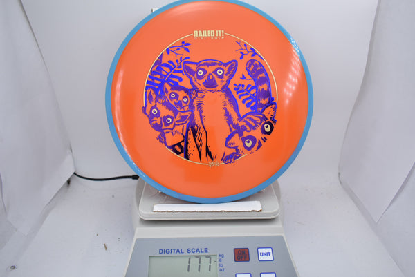 Wilderness Series Lemurgency - Neutron Hex - Blue/Purple Stamp - Nailed It Disc Golf