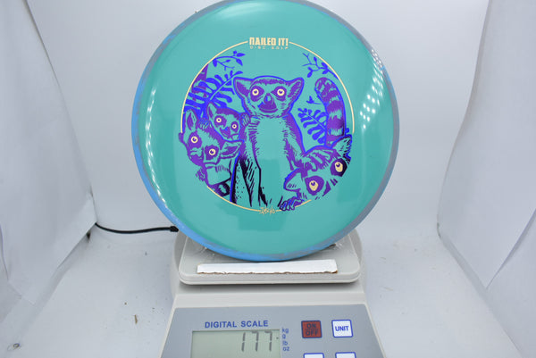 Wilderness Series Lemurgency - Neutron Hex - Blue/Purple Stamp - Nailed It Disc Golf