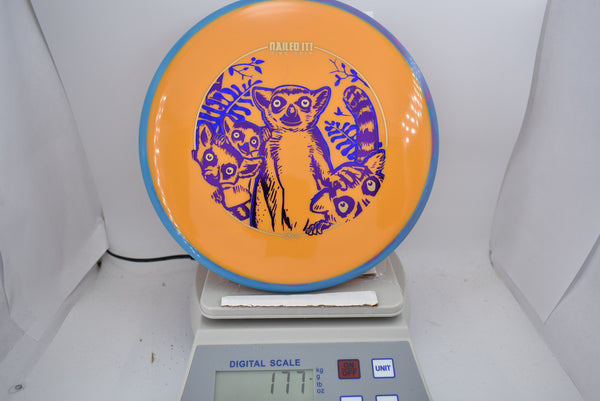 Wilderness Series Lemurgency - Neutron Hex - Blue/Purple Stamp - Nailed It Disc Golf