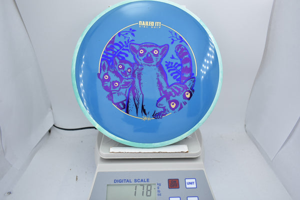 Wilderness Series Lemurgency - Neutron Hex - Blue/Purple Stamp - Nailed It Disc Golf